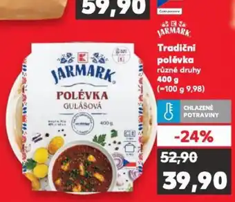 Kaufland Tradični polévka nabídka