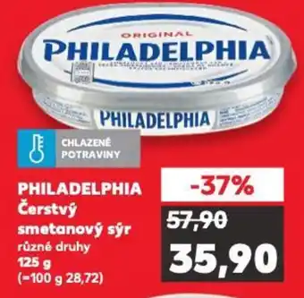 Kaufland PHILADELPHIA Čerstvý smetanový sýr nabídka