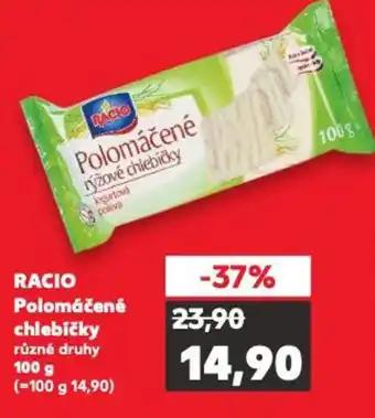 Kaufland RACIO Polomáčené chlebičky nabídka