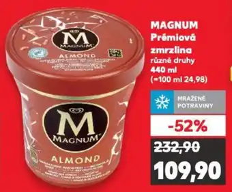 Kaufland MAGNUM Prémiová zmrzlina nabídka