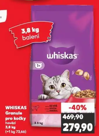 Kaufland WHISKAS Granule pro kočky nabídka