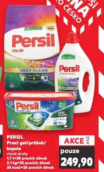 Kaufland PERSIL Prací gel/prášek/ kapsle nabídka