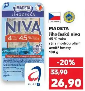 Kaufland MADETA Jihočeská niva nabídka