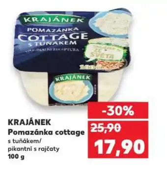 Kaufland KRAJÁNEK Pomazánka cottage nabídka