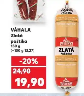 Kaufland VÁHALA Zlatá paštika nabídka