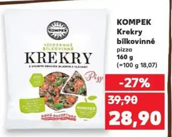 Kaufland KOMPEK Krekry bílkovinné nabídka
