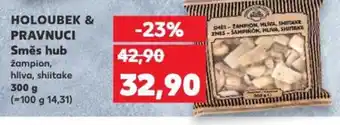 Kaufland HOLOUBEK & PRAVNUCI Směs hub nabídka