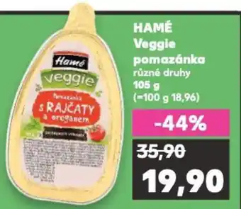 Kaufland HAME Veggie pomazánka nabídka
