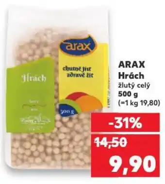 Kaufland ARAX Hrách nabídka