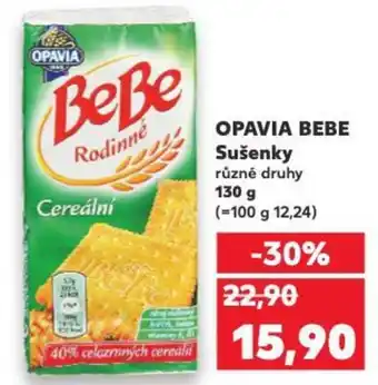 Kaufland OPAVIA BEBE Sušenky nabídka