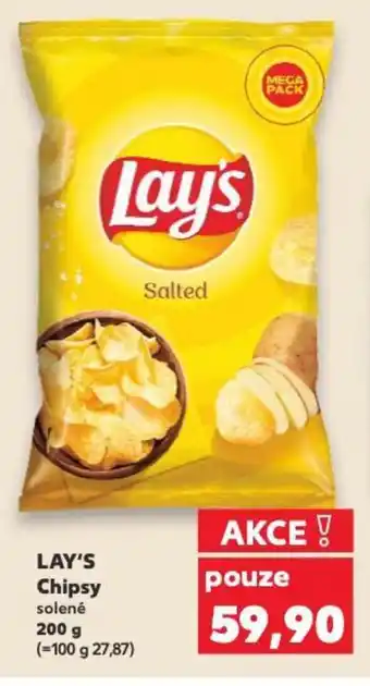 Kaufland LAY'S Chipsy nabídka