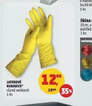 Penny Market Latexové rukavice nabídka