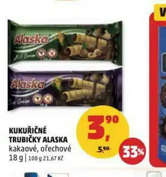 Penny Market Kukuřičné trubička alaska nabídka
