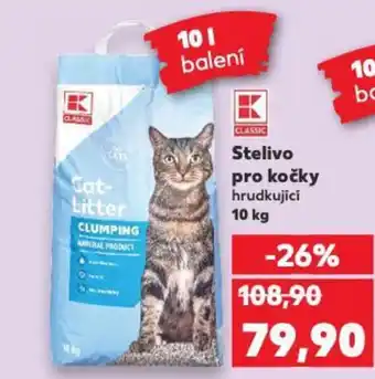 Kaufland Stelivo pro kočky nabídka