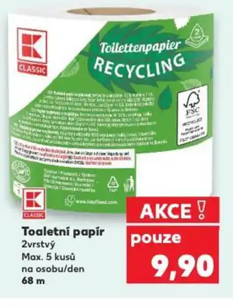 Kaufland Toaletní papír nabídka