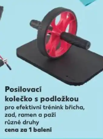 Kaufland Posilovaci kolečko s podložkou nabídka