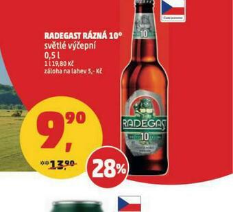 Penny Market Pivo radegast rázná 10 nabídka
