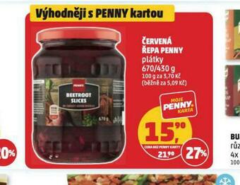 Penny Market Červená řepa penny nabídka