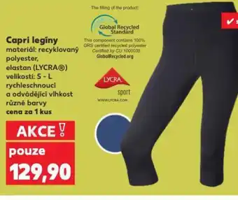 Kaufland Capri legíny nabídka