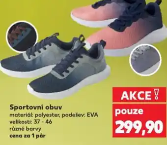 Kaufland Sportovní obuv nabídka