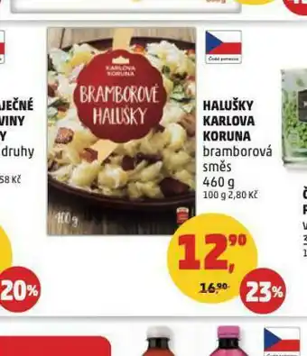 Penny Market Halušky karlova koruna nabídka
