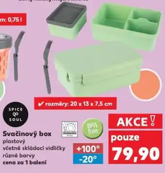 Kaufland Svačinový box nabídka
