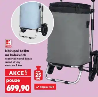Kaufland Nákupní taška na kolečkách nabídka