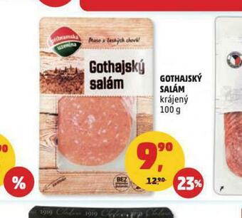 Penny Market Gothajský salám nabídka