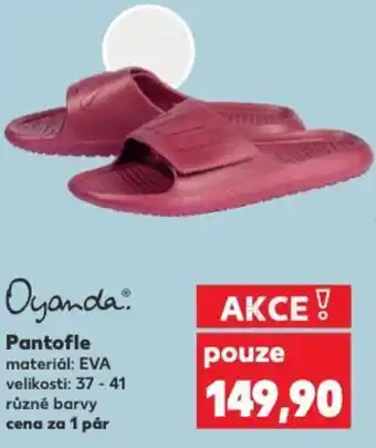 Kaufland Pantofle nabídka