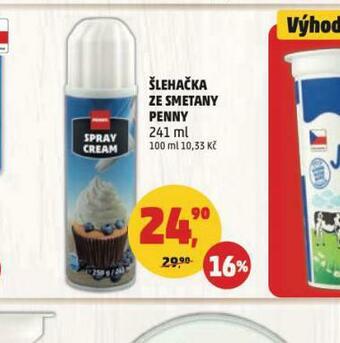 Penny Market Šlehačka ze smetany penny nabídka