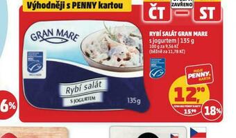 Penny Market Rybí salát gran mare nabídka