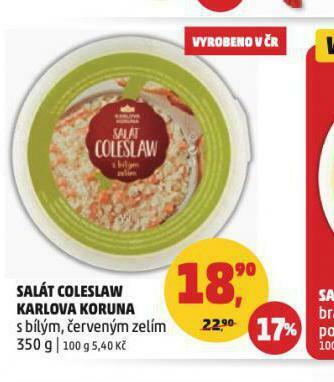 Penny Market Salát coleslaw nabídka