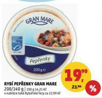 Penny Market Rybí pepřenky gran mare nabídka
