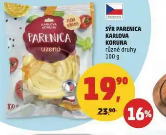 Penny Market Sýr parenica karlova koruna nabídka