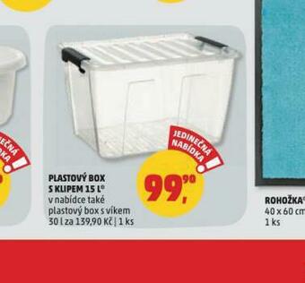 Penny Market Plastový box s klipem nabídka
