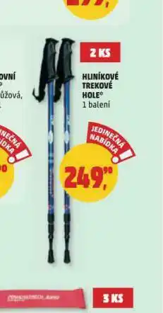 Penny Market Hliníkové trekové hole nabídka