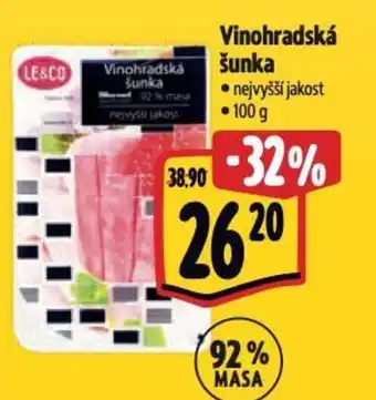 Albert Vinohradská šunka nabídka