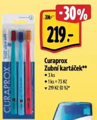 Albert Curaprox Zubní kartáček nabídka