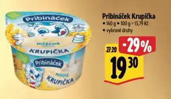 Albert Pribináček Krupička nabídka