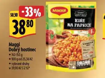 Albert Maggi Dobrý hostinec nabídka