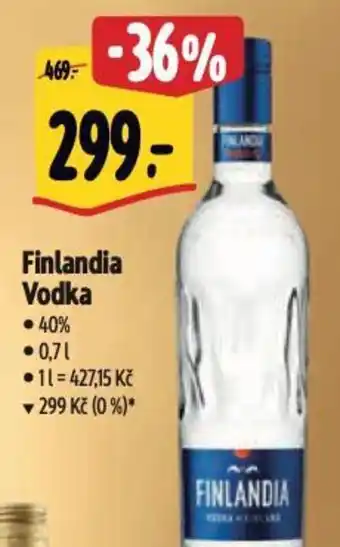 Albert Finlandia Vodka nabídka