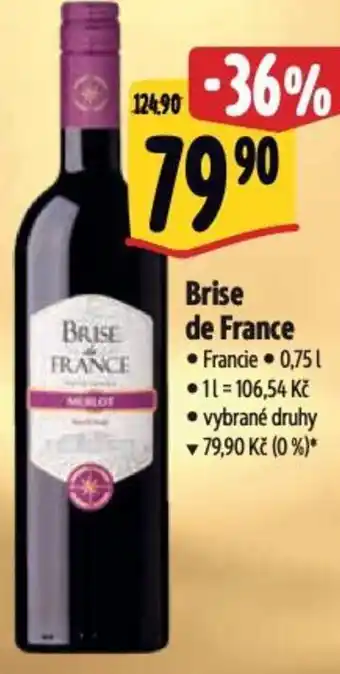 Albert Brise de France nabídka