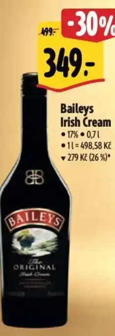 Albert Baileys Irish Cream nabídka