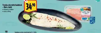 Albert Treska skvrnitá haddock - filet s kůží nabídka