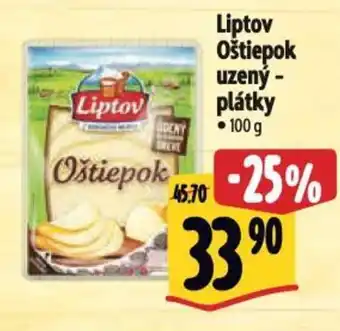 Albert Liptov Oštiepok uzený - plátky nabídka