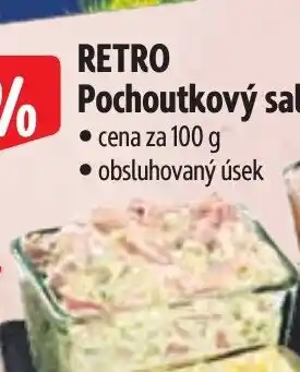 Albert RETRO Pochoutkový salát nabídka