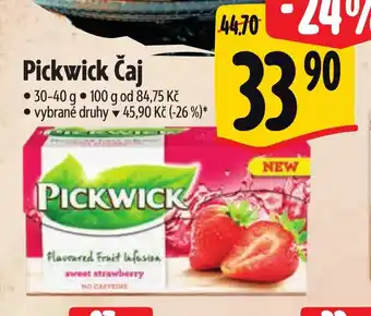 Albert Pickwick Čaj nabídka