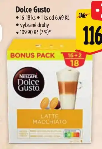 Albert Dolce Gusto nabídka