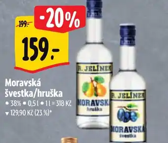 Albert Moravská švestka/hruška nabídka