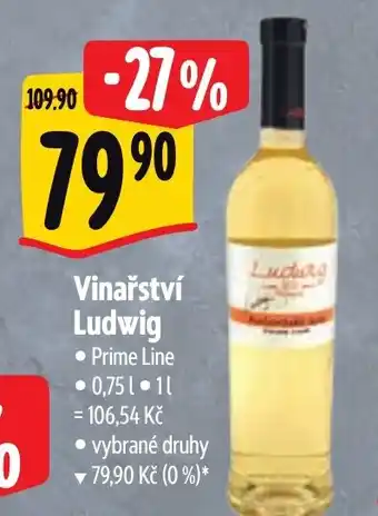 Albert Vinařství Ludwig nabídka